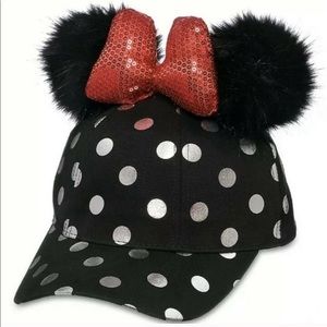 DISNEY PARKS | Minnie Mouse Ears Polka Dot Hat